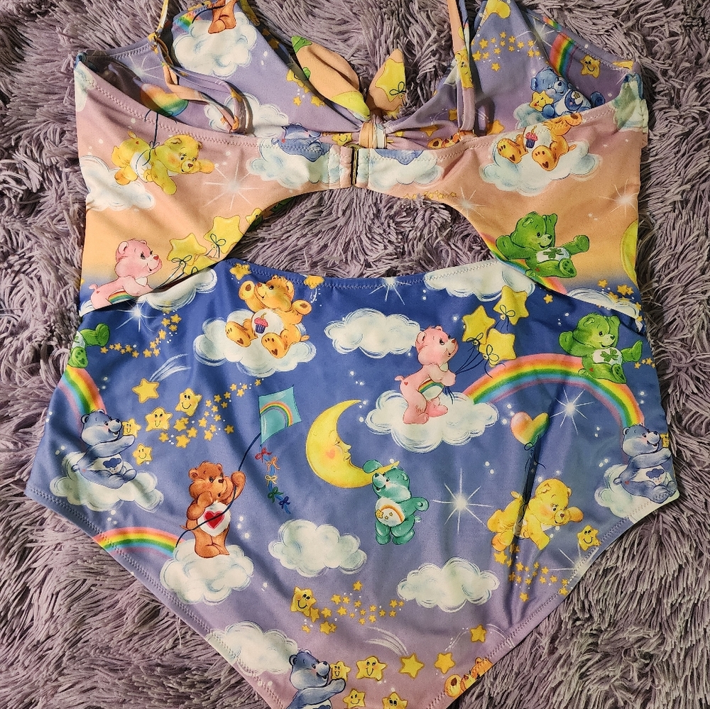 Modcloth CareBears Swimsuit 3X - Picture 2 of 2